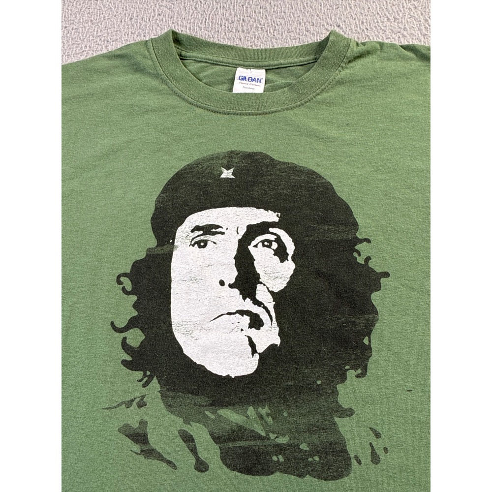Weird Al Yankovic Che Guevara 2005 Mandatory Fun Tour Green Star Shirt Mens L - Picture 4 of 10
